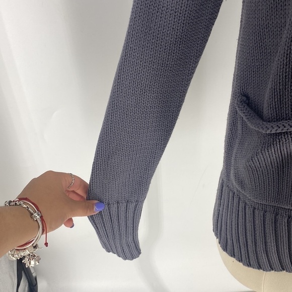 J. Crew Silk Knit V-Neck Long Sleeve Button Down Sweater - Picture 4 of 16